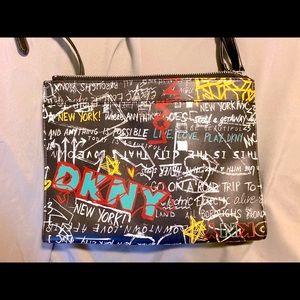 DKNY Bryant Park TZ Crossbody Double Zipper Bag